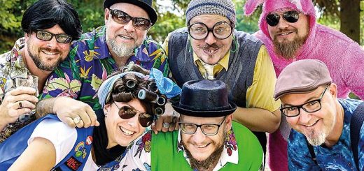 Die Band Badekapp, die am 15. November im Groß-Gerauer Kulturcafé ein Konzert spielt.